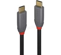Lindy Anthra Line - Câble USB de type-C - 24 pin USB-C pour 24 pin USB-C - 1 m