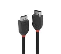 Câble Lindy DisplayPort 1.2 de 1,5 m, série Black Line, modèle 36492, 36494