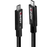 Lindy 43348 câble USB USB 3.2 Gen 2 (3.1 Gen 2) 3 m USB C Noir