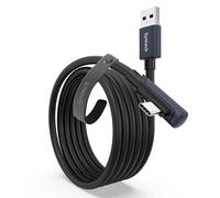 Câble Link 3 mètres Compatible avec Oculus/Meta Quest 3/3S/Quest2/Pro/Pico 4/Ultra and PC/SteamVR, Transfert de données Haute Vitesse, câble-Link USB 3.0 pour Casque VR et PC de Jeu, Noir