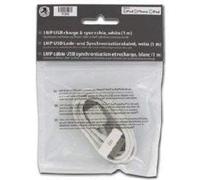 Câble LMP Connecteur Dock 30 Broches vers USB 2m - Blanc