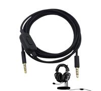 Câble long pour écouteurs, câble de rechange amovible, câble audio de 2 m, câble audio pour casque de jeu pour amateurs de technologie, étudiants, éduc