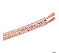 Câble LSK 2X0.75 transparent en cuivre de 25m - Wentronic