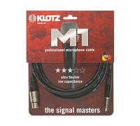 Klotz Cable Micro 10 M XLR Femelle - Jack 3P Connecteur Metal, Câbles XLR et jack symétrique