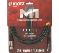 Klotz Câble M1 Pro XLR femelle / Jack mâle TRS, 1m Câble Micro