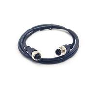 Câble M12 Femelle 5 Pôles A Code IP67 Étanche d'Aviation - Double Extrémité Mâle-Femelle avec Extension 5 Broches (1m)