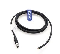 Câble M8 8 broches A code mâle vers câble de capteur aéronautique étanche blindé câble électrique pour automatisation industrielle module bus de terrain réseau 2 m