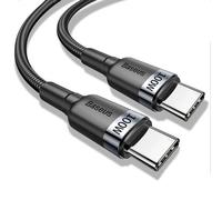 Câble Magnétique Fast Charge 4.0 100w (480mb) 20v/5a Usb-C Vers Usb-C Baseus 150cm Pour Alcatel