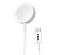 Câble Magnétique pour Apple Watch 5W avec Prise USB-C Compact Bwoo Blanc