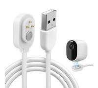 Câble Magnétique pour Arlo Ultra 1 2 Pro 3 4 5 300cm/10FT, D'extérieur Chargeur USB Extérieur Intérieur Résistant Aux Intempéries, Ladekabel Charge Rapide Sécurisée pour Google Caméra Extra Long