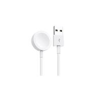 Accessoires bracelet et montre connectée Swissten Câble Magnétique pour Apple Watch Puissance 3W Connecteur USB 12m Blanc