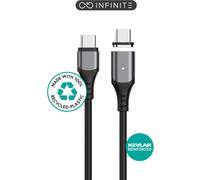 eSTUFF ES604265 câble USB USB 2.0 2 m USB C 100 W Noir