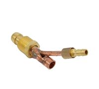 Câble mâle et connecteur séparé à gaz pour torche de soudage TIG WP9 WP17 WP26, raccord rapide refroidi à l'eau avec construction en cuivre (WP26)