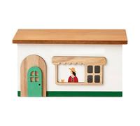 Cable Management Box - Wooden Japanese House Wire Organizer, Cord Concealer | Wooden Cable Organizer, Japanese House Design, Wire Concealer, For Desk Bedside Living Room Bedroom And Home
