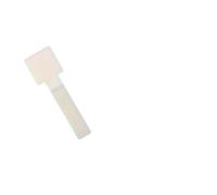 Câble Management Sangles Attaches métalliques réutilisables 10 pièces, adaptées à la maison, au bureau, l'extérieur, gestion des câbles et l'organisation(White-10pcs)