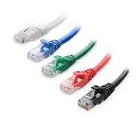 Cable Matters 10 Gbit/s Câble Ethernet Court, Combo 5 Couleurs Cat6 snagless 2,1m (Câble Ethernet Cat 6, Câble RJ45 Cat 6) 2,1 mètres