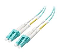 Cable Matters 10Gb 40Gb OFNP Plenum Rated Multimode Duplex 50/125 OM4, 2m | Certifié plénum, multimode duplex, 50/125 µm, câble fibre OFNP plénum, multimode duplex