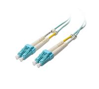 Cable Matters 10Gb 40Gb OFNP Plenum Rated Multimode Duplex 50/125 OM4 Fiber Cable (Câble à fibres optiques, câble de raccordement à fibres optiques OM4 LC à LC) 2m