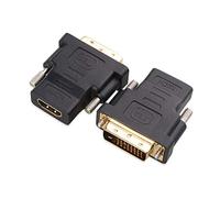 Cable Matters® (2 Pack) Plaqué Or DVI vers HDMI (mâle à Femelle) Adaptateur