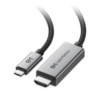 Cable Matters 48 Gbps Câble USB C vers HDMI 2.1-1,8m Compatible 4K 120Hz/8K 60Hz HDR - Compatible avec Les Ports Thunderbolt 4/3-La résolution maximale sur Tout Mac Via cet Adaptateur est de 4K@60Hz