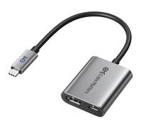 Cable Matters 48Gbps Adaptateur USB C vers HDMI 2.1 supportant 4K 120Hz et 8K 60Hz (DSC requis) HDR - 100W PD - Compatible avec Thunderbolt 3/4 - La résolution maximale sur Tout MacBook est de 4K@60Hz
