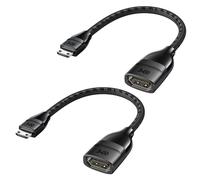 Cable Matters 8K Lot de 2 Adaptateurs Mini HDMI vers HDMI, Noir