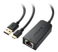 Cable Matters Adaptateur micro USB vers Ethernet jusqu'à 480 Mbps pour streaming Sticks y compris Chromecast, Google Home Mini et plus encore - Non compatible avec les appareils Roku