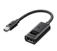 Cable Matters Adaptateur Mini DisplayPort 1.4 vers HDMI 8K 60Hz, 4K 120Hz ou 8K 60Hz, Noir