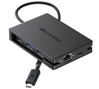 Cable Matters Adaptateur multiport USB C 8 en 1 avec Double HDMI, Charge PD 140W, Gigabit Ethernet, Transfert de données 10 G Via 3 Ports USBC et USBA 3.2 Gen 2, et 1 x USB 2.0 pour Clavier/Souris