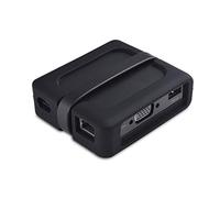 Cable Matters Adaptateur multiport USB C Hub USB C avec HDMI, DisplayPort, VGA, USB 2.0, Fast Ethernet, 60W PD en Noir - Thunderbolt 3 Compatible pour MacBook Pro, Dell XPS, HP Spectre x360 et Plus