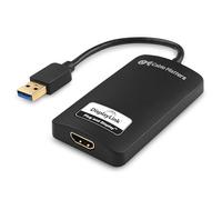Cable Matters Adaptateur USB 3.0 vers HDMI Très Rapide (Adaptateur USB HDMI) pour Windows jusqu'à 1440p en Noir