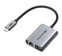 Cable Matters Adaptateur USB C Ethernet Gigabit avec Chargeur 140 W, Adaptateur réseau Ethernet USB C pour 1000 Mbps, pour Chromecast avec Google TV (Version 2020), Ordinateurs Portables et Autres