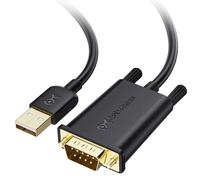 Cable Matters Adaptateur USB vers Série Câble Mâle vers Mâle, RS232, 0,9m