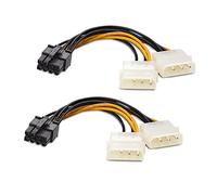 Cable Matters Câble d'alimentation PCIe à 8 Broches Molex (2X) de Ensemble 2 Pièces - 11cm Pour Ordinateur