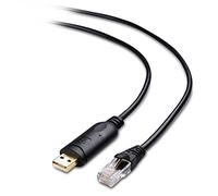 Cable Matters Câble de console série USB vers RJ45 (compatible avec le câble de console Cisco, câble de renversement) avec FTDI 1.8m