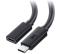 Cable Matters Câble d'extension USB 4 40Gbps 0,5m, Design réversible, fonctionne avec le port Thunderbolt (Câble d'extension USB C/Extension USB C), Compatible avec le câble Thunderbolt 4