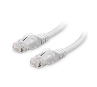 Cable Matters Câble Ethernet Cat 6 sans accroc 10 Gbit/s (câble Cat6, câble Internet, câble réseau) Blanc 2,4 m