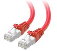 Cable Matters Câble Ethernet Cat 6A blindé sans accroc 10 Gbit/s - 2,1 m, câble Cat6A, cordon Ethernet, rouge