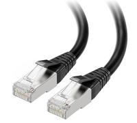 Cable Matters Câble Ethernet Cat 8 blindé 40 Gbit/s - Noir - 15,2 m - Câble Ethernet catégorie 8 2 000 MHz - Câble Internet Cat8 - Câble Ethernet de jeu - 15,2 m