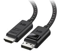 Cable Matters Câble HDMI Displayport 1.4 avec 4 K 120 Hz ou 8 K 60 Hz - 1,8 m - Noir - Support pour RTX 3080/3090, RX 6800/6900 UVM