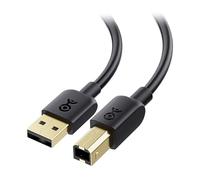 Cable Matters Câble Imprimante USB 1,8m, Câble USB A vers B, Compatible avec Imprimante, Disque Dur Externe, Interface Audio, Scanner, Contrôleur MIDI, Clavier MIDI, Noir