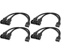 Cable Matters Câble séparateur de Ventilateur PWM 2 Voies à 4 Broches de Ensemble 2 Pièces - 10cm (Lot de 2)