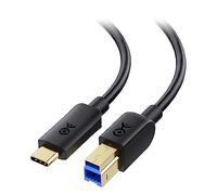 Cable Matters Cable USB C vers USB B 1m (Cable USB B vers USB C/CÃble usb type c vers usb B) en noir