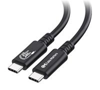 Cable Matters [Certifié USB-IF] 20 Gbit/s Long câble USB4 / USB 4, 2 m, avec vidéo 8K, charge 240 W, compatible avec Thunderbolt 4/Thunderbolt 3, pour iPhone 15 Pro Max, MacBook, XPS, Surface Pro