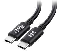 Cable Matters [Certifié USB-IF] 240W Câble USB-C vers USB-C, 1m, Noir