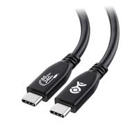 Cable Matters [Certifié USB-IF Cable USB 4 80Gbps 1,5m, supporte jusqu'à [8K@120Hz / 4K@480Hz vidéo, 240W de charge, 80Gbps transfert de données] Cable USB4, noir, compatible avec Thunderbolt 4