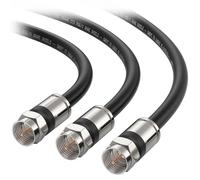 Cable Matters CL2 In-Wall nominale (cm) Quad blindé RG6 Coaxial câble de raccordement