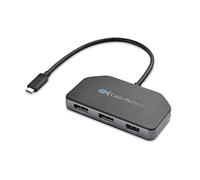 Cable Matters Hub USB C 4K à Triple Display avec Charge d’Ordinateur Portable 100 W (Double DisplayPort et HDMI), avec DisplayPort 1.4 et DSC 1.2, Une jusqu'à Triple 4K 60Hz - Non Compatible avec Mac
