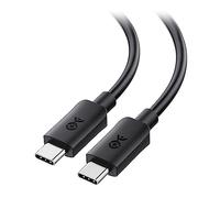 Cable Matters Lot de 2 20 Gbit/s Câble USB-C vers USB-C pour Moniteur 1,8 m | Câble d’affichage USB-C, câble de charge pour iPhone 15, chargeur rapide avec résolution vidéo 4K et charge USB PD