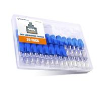 Cable Matters - Lot de 20, 23-24AWG connecteur RJ45 Cat 8 Cat 7 Cat 6 Traverser avec embouts de décharge de traction pour câble Ethernet solide ou toronné (connecteur rj45 Cat 8/prise rj45 Cat 8)